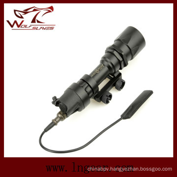 Tactical Flashlight Military Torch with Mount Ex-108-Bk